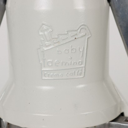 Kaffeemaschine Baby Faemina Alluminium Metall Italien 1960er