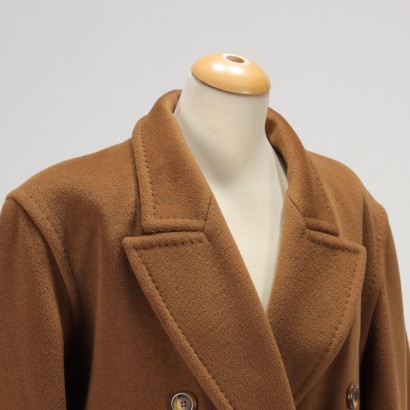 maxmara cappotto, cappotto vintage, lana e cachemire, vintage maxmara, vintage italiano,Cappotto Vintage MaxMara Cammello