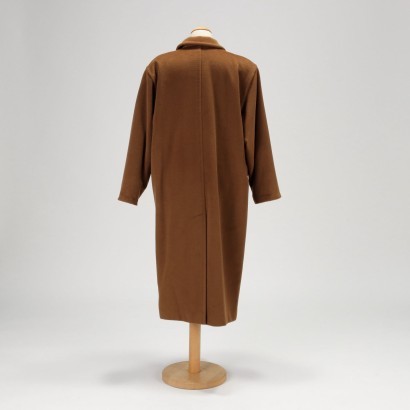 maxmara cappotto, cappotto vintage, lana e cachemire, vintage maxmara, vintage italiano,Cappotto Vintage MaxMara Cammello