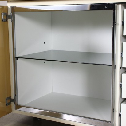Buffet Sheraton par G. Stoppino Bois Stratifié Laminé Italie 1970s
