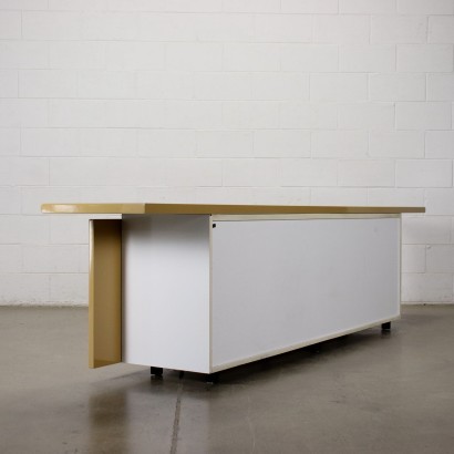 Buffet Sheraton par G. Stoppino Bois Stratifié Laminé Italie 1970s