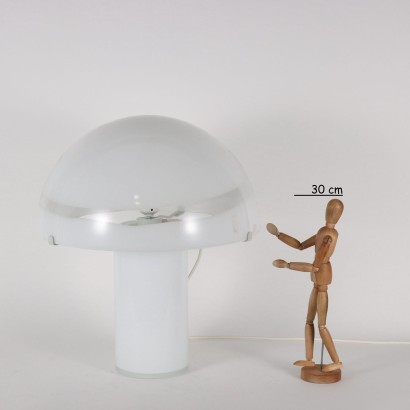 modernariato, modernariato di design, lampada da tavola, lampada da tavola modernariato, lampada da tavola di modernariato, lampada da tavola italiana, lampada da tavola vintage, lampada da tavola anni '60, lampada da tavola design anni 60,Lampada Mazzega Anni 70