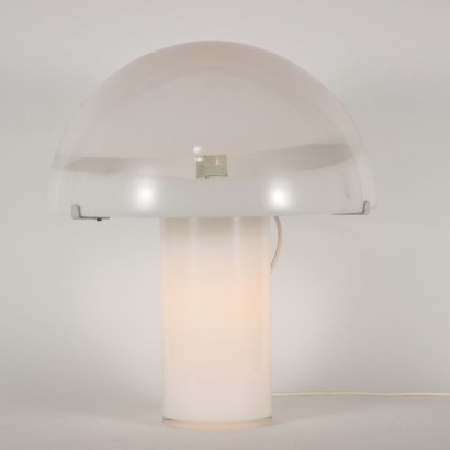 modernariato, modernariato di design, lampada da tavola, lampada da tavola modernariato, lampada da tavola di modernariato, lampada da tavola italiana, lampada da tavola vintage, lampada da tavola anni '60, lampada da tavola design anni 60,Lampada Mazzega Anni 70