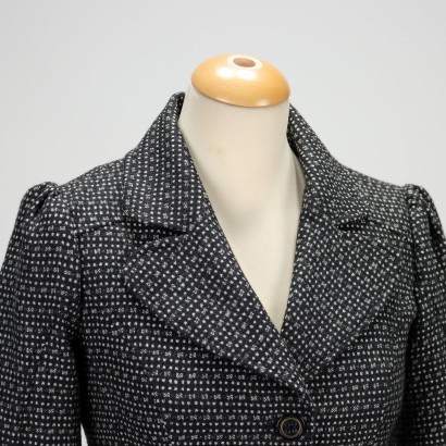 blazer, chaqueta, chaqueta de lana, pura lana, prendas de abrigo, dolce & gabbana, D&G, d & g, made in italy, segunda mano, d & g segunda mano, milán, milán, chaqueta de lana D&G