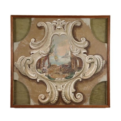 Panneau Décoratif Bois XIX Siècle