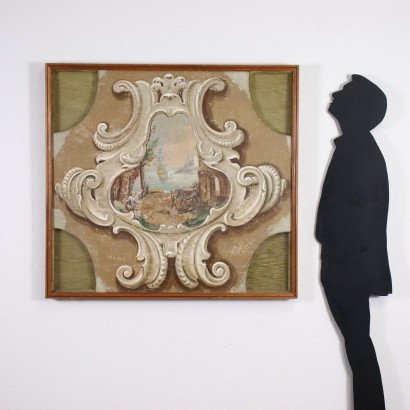 Panneau Décoratif Bois XIX Siècle