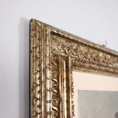 Huile sur Toile Attribué à A. Chierici Italie XIX Siècle