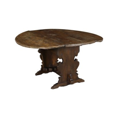 antiquariato, cassettone, antiquariato cassettone, cassettone antico, cassettone antico italiano, cassettone di antiquariato, cassettone neoclassica, cassettone del 800, comò, antiquariato comò, comò antico, comò antico italiano, comò di antiquariato, comò neoclassica, comò del 800,Tavolo a Bandelle in Stile