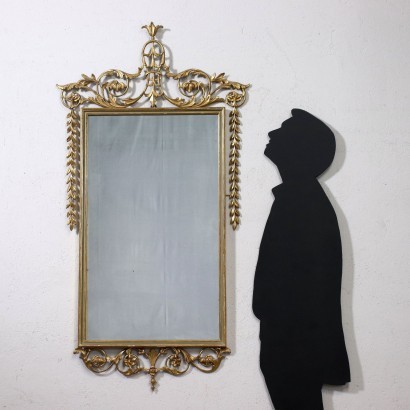 antiquités, miroir, miroir antique, miroir antique, miroir italien antique, miroir antique, miroir néoclassique, miroir du 19ème siècle - antiquités, cadre, cadre antique, cadre antique, cadre italien antique, cadre antique, cadre néoclassique, cadre 19ème siècle, Miroir de style