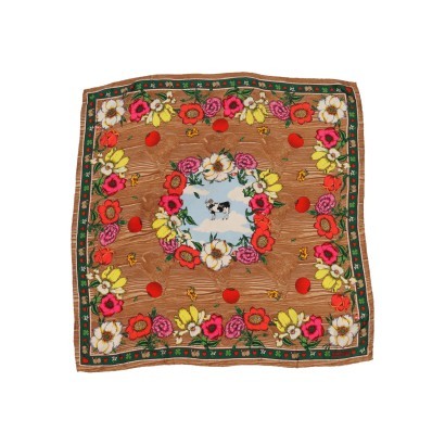 foulard, seta, pura seta, foulard in seta, larioseta, seta di como, moschino,Foulard Moschino