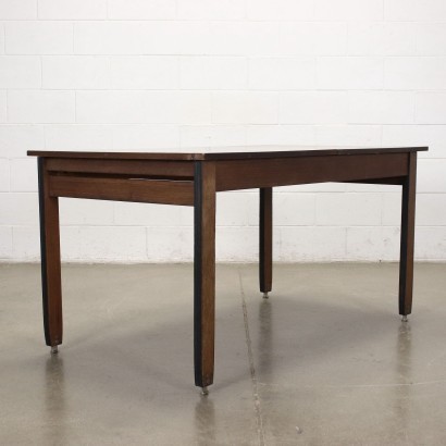 Ausziehbahrer Tisch Palisander Italien 1960er