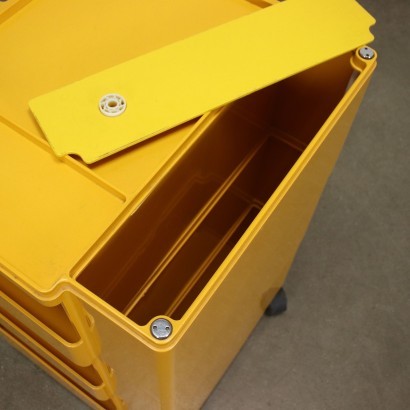 Chariot de Bureau Boby par Bieffeplast ABS Italie Années 70
