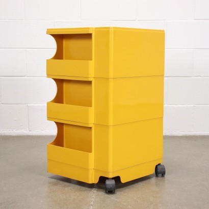 Chariot de Bureau Boby par Bieffeplast ABS Italie Années 70