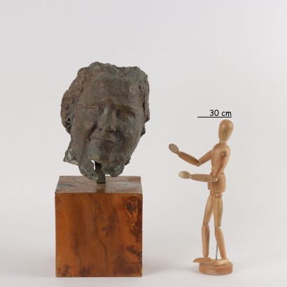 antiquariato, bronzo, antiquariato bronzi, bronzo antico, bronzo antico italiano, bronzo di antiquariato, bronzo neoclassico, bronzo del 800,Volto Femminile Raffaello Consortini,Scultura in Bronzo,Raffaello Consortini ,Raffaello Consortini