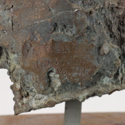 antiquariato, bronzo, antiquariato bronzi, bronzo antico, bronzo antico italiano, bronzo di antiquariato, bronzo neoclassico, bronzo del 800,Volto Femminile Raffaello Consortini,Scultura in Bronzo,Raffaello Consortini ,Raffaello Consortini