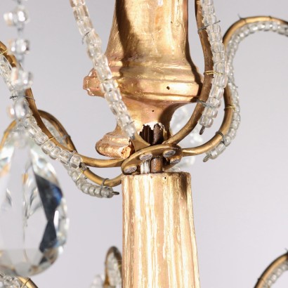 antiquariato, lampadario, antiquariato lampadari, lampadario antico, lampadario antico italiano, lampadario di antiquariato, lampadario neoclassico, lampadario del 800,Lampadario con Parti Antiche