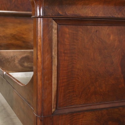 antiquariato, letto, antiquariato letti, letto antico, letto antico italiano, letto di antiquariato, letto neoclassico, letto del 800 - antiquariato, testata, antiquariato testate, testate antiche, testata antica italiana, testata di antiquariato, testata neoclassico, testata del 800,Coppia di Letti Singoli Carlo X