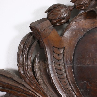 antiquariato, oggetto, antiquariato oggetto, oggetto antico, oggetto antico italiano, oggetto di antiquariato, oggetto neoclassico, oggetto del 800,Stemma Neoclassico