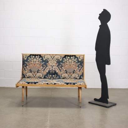 modernariato, modernariato di design, poltrona, poltrona modernariato, poltrona di modernariato, poltrona italiana, poltrona vintage, poltrona anni '60, poltrona design anni 60,Panca Anni 50