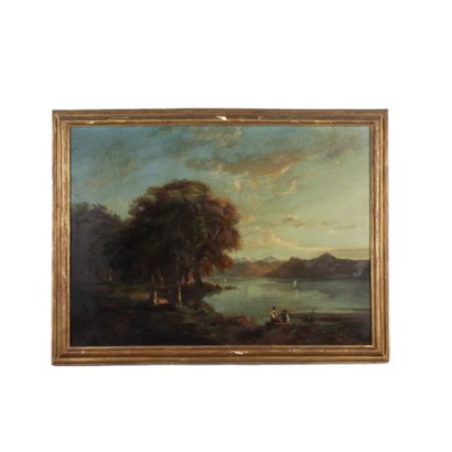 Gran paisaje del lago