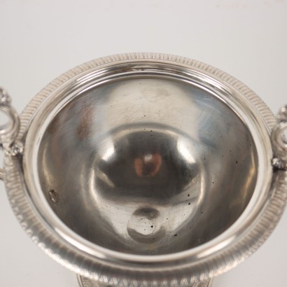 Silver Sugar Bowl Antonio Giacché Silver Italy XX Century