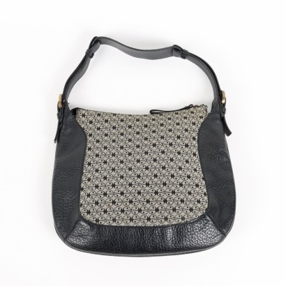 coccinelle, borsa coccinelle, pelletteria, borsa in pelle, borsa a spalla, made in italy, vera pelle, secondhand, genuine leather, bag, coccinelle bag,Borsa Tela Canvas e Pelle Coccinelle