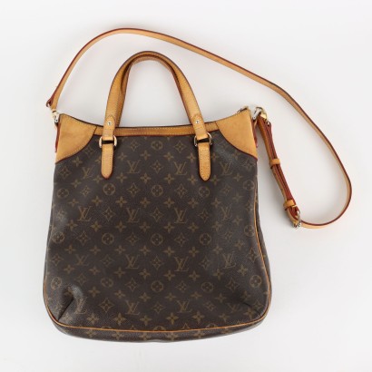 Louis Vuitton Bag Leather Canvas France 1990s