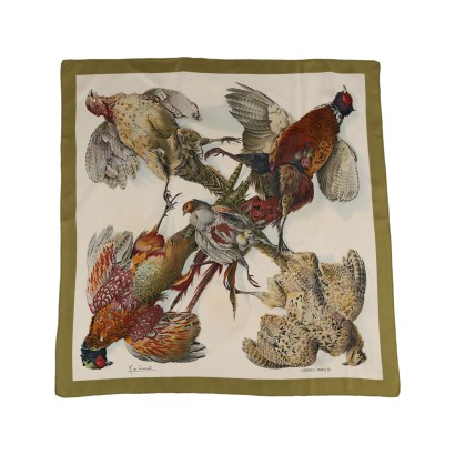Foulard Vintage Hermès Belle Chasse