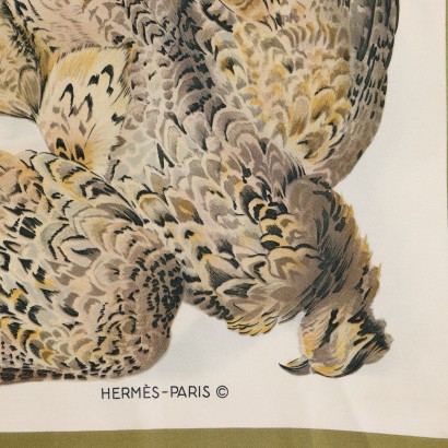 Foulard Vintage Hermès Belle Chasse