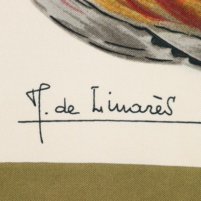 Foulard Vintage Hermès Belle Chasse