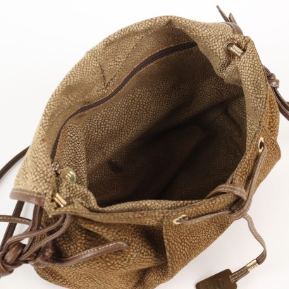 Vintage Borbonese Redwall Bag Leather Italy 1980s-1990s