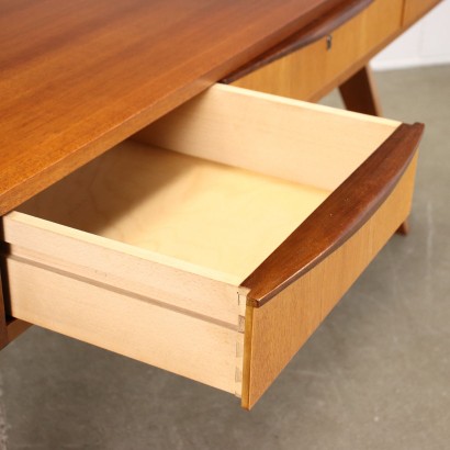 modernariato, modernariato di design, scrivania, scrivania modernariato, scrivania di modernariato, scrivania italiana, scrivania vintage, scrivania anni '60, scrivania design anni 60,Scrittoio Anni 50-60