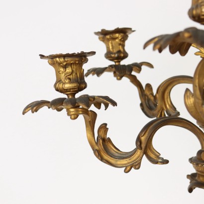 antiquariato, vaso, antiquariato vasi, vaso antico, vaso antico italiano, vaso di antiquariato, vaso neoclassico, vaso del 800,Candelabro in Bronzo con Vaso Imari