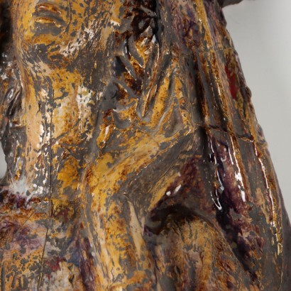 arte, arte italiana, pittura novecento italiana,Annunciazione Scultura in Terracotta