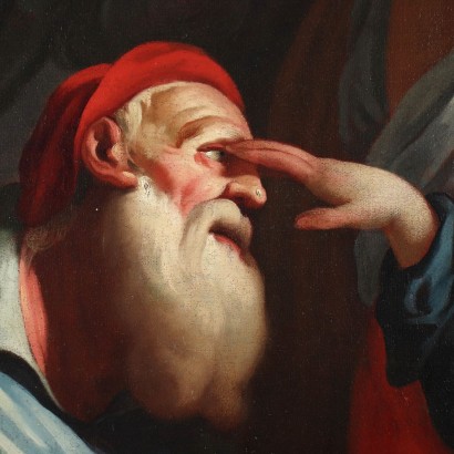 arte, arte italiana, pittura antica italiana,Tobiolo ridà la vista al padre To