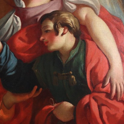 arte, arte italiana, pittura antica italiana,Tobiolo ridà la vista al padre To