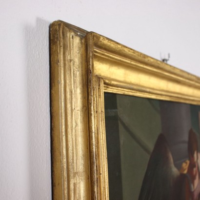 arte, arte italiana, pittura antica italiana,Tobiolo ridà la vista al padre To