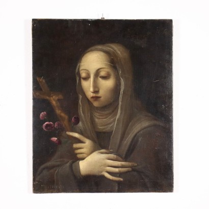 arte, arte italiana, pittura antica italiana,Santa Rita da Cascia