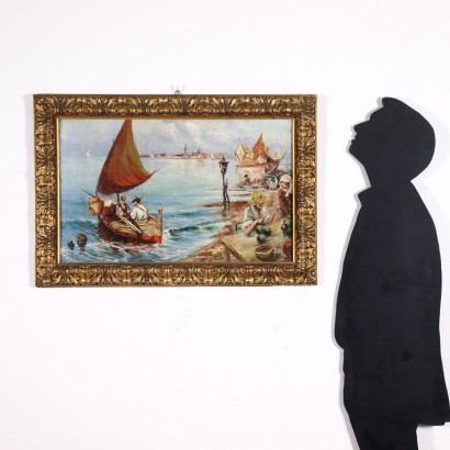 arte, arte italiana, pittura novecento italiana,Venezia scorcio lagunare ,Venezia Scorcio Lagunare ,Venezia scorcio lagunare,Venezia scorcio lagunare,Venezia scorcio lagunare,Venezia scorcio lagunare,Venezia scorcio lagunare