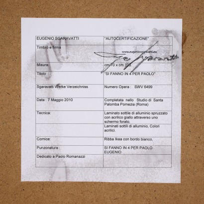 arte, arte italiana, arte Contemporanea italiana, arte Contemporanea,Eugenio Sgaravatti,"Si fanno in 4 per Paolo0dou,Eugenio Sgaravatti,Eugenio Sgaravatti,Eugenio Sgaravatti,Eugenio Sgaravatti,Eugenio Sgaravatti,Eugenio Sgaravatti,Eugenio Sgaravatti,Eugenio Sgaravatti,Eugenio Sgaravatti,Eugenio Sgaravatti,Eugenio Sgaravatti,Eugenio Sgaravatti,Eugenio Sgaravatti