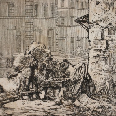 Giovanni Battista Piranesi, View of the temple of Antonino and Fausti, Giovanni Battista Piranesi, Giovanni Battista Piranesi, Giovanni Battista Piranesi, Giovanni Battista Piranesi