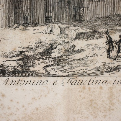 Giovanni Battista Piranesi, View of the temple of Antonino and Fausti, Giovanni Battista Piranesi, Giovanni Battista Piranesi, Giovanni Battista Piranesi, Giovanni Battista Piranesi