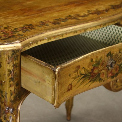 antiquariato, scrivania, antiquariato scrivanie, scrivania antica, scrivania antica italiana, scrivania di antiquariato, scrivania neoclassica, scrivania del 800,Scrivania in Stile Barocchetto Veneziano
