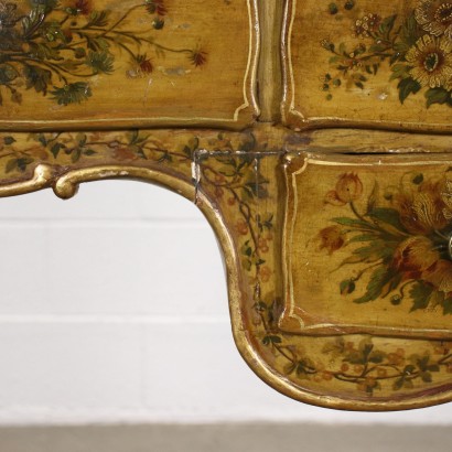 antiquariato, scrivania, antiquariato scrivanie, scrivania antica, scrivania antica italiana, scrivania di antiquariato, scrivania neoclassica, scrivania del 800,Scrivania in Stile Barocchetto Veneziano