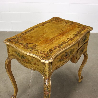 antiquariato, scrivania, antiquariato scrivanie, scrivania antica, scrivania antica italiana, scrivania di antiquariato, scrivania neoclassica, scrivania del 800,Scrivania in Stile Barocchetto Veneziano