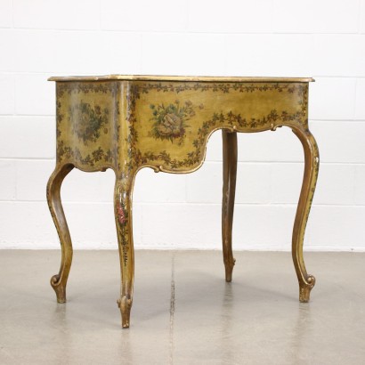 antiquariato, scrivania, antiquariato scrivanie, scrivania antica, scrivania antica italiana, scrivania di antiquariato, scrivania neoclassica, scrivania del 800,Scrivania in Stile Barocchetto Veneziano