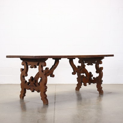 antiguo, mesa, mesa antigua, mesa antigua, mesa italiana antigua, mesa antigua, mesa neoclásica, mesa del siglo XIX, mesa Fratino