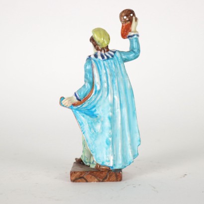Gruppe von 8 Capodimonte Figuren Porzellan - Italien XX Jhd