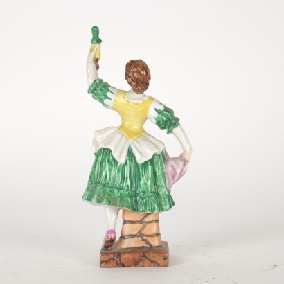Gruppe von 8 Capodimonte Figuren Porzellan - Italien XX Jhd