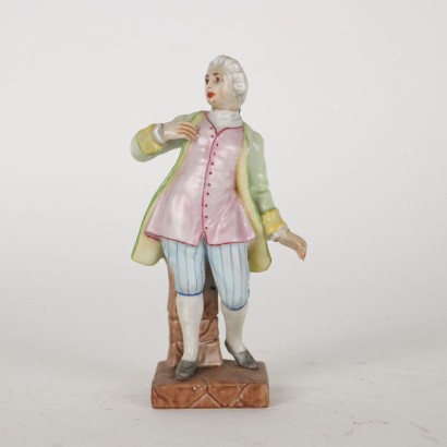 Gruppe von 8 Capodimonte Figuren Porzellan - Italien XX Jhd